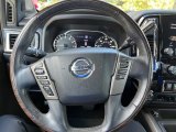 2020 Nissan Titan Platinum Reserve Crew Cab 4x4 Steering Wheel