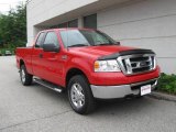 2008 Bright Red Ford F150 XLT SuperCab 4x4 #14648094