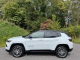 2024 Bright White Jeep Compass Limited 4x4 #146649026