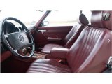 1987 Mercedes-Benz SL Class 560 SL Roadster Front Seat