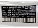 2023 EQS Color Code for Nautical Blue Metallic - Color Code: 799
