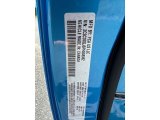 2023 Charger Color Code for B5 Blue Pearl - Color Code: PQD