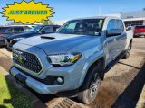 2019 Cement Gray Toyota Tacoma TRD Sport Double Cab 4x4 #146652485
