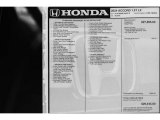 2024 Honda Accord LX Window Sticker