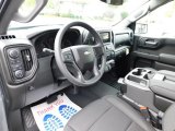 2024 Chevrolet Silverado 1500 Custom Crew Cab 4x4 Jet Black Interior