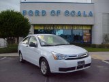 2008 Oxford White Ford Focus S Coupe #14639384