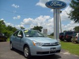 2008 Light Ice Blue Metallic Ford Focus S Coupe #14639386