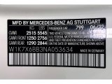 2022 AMG GT Color Code for Diamond White Metallic - Color Code: 779
