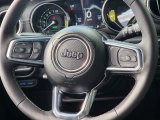 2023 Jeep Wrangler Unlimited Sahara 4XE Hybrid Steering Wheel