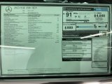 2023 Mercedes-Benz EQE 350+ SUV Window Sticker