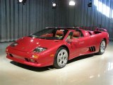 Red Lamborghini Diablo in 1999