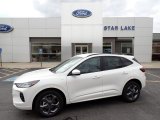 2023 Star White Metallic Tri-Coat Ford Escape ST-Line Select AWD #146692725