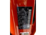2024 Kona Color Code for Soultronic Orange Pearl - Color Code: SOP