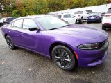 2023 Dodge Charger SXT AWD Blacktop Front 3/4 View