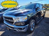 2019 Black Forest Green Pearl Ram 1500 Big Horn Crew Cab 4x4 #146706282