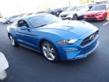 2021 Ford Mustang EcoBoost Premium Fastback Front 3/4 View