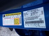 2022 Bronco Sport Color Code for Velocity Blue Metallic - Color Code: E7