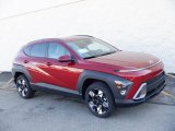 Ultimate Red Metallic Hyundai Kona in 2024