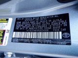 2024 Camry Color Code for Celestial Silver Metallic - Color Code: 1J9