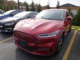 Rapid Red Metallic Ford Mustang Mach-E in 2022