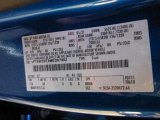 2021 F350 Super Duty Color Code for Velocity Blue - Color Code: E7
