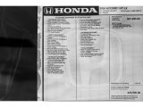 2024 Honda Accord LX Window Sticker