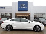 2023 Serenity White Hyundai Sonata Limited #146732678