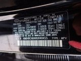 2024 Kona Color Code for Abyss Black Pearl - Color Code: A2B