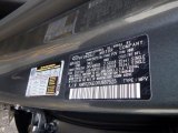 2024 Palisade Color Code for Steel Graphite - Color Code: P7V