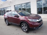 2017 Basque Red Pearl II Honda CR-V EX AWD #146735142