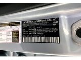 2024 GLE Color Code for Cirrus Silver Metallic - Color Code: 922