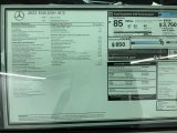 2023 Mercedes-Benz EQS 450+ SUV Window Sticker