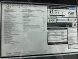 2023 Mercedes-Benz EQS 580 4Matic Sedan Window Sticker