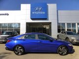 Intense Blue Hyundai Elantra in 2024