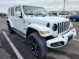 2022 Jeep Wrangler Unlimited High Altitude 4x4 Front 3/4 View