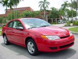 2007 Chili Pepper Red Saturn ION 2 Quad Coupe #14638853