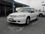 2004 Taffeta White Honda Civic Value Package Sedan #1466438