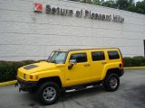 2007 Yellow Hummer H3  #14638295