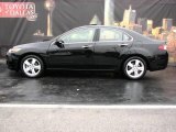 2009 Crystal Black Pearl Acura TSX Sedan #1392971