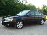 2006 Ebony Black Hyundai Sonata LX V6 #14650529