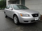 2007 Bright Silver Hyundai Sonata GLS #14648245