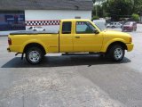 2002 Chrome Yellow Ford Ranger Edge SuperCab #14720247