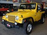 2006 Solar Yellow Jeep Wrangler X 4x4 #14647897