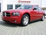 2007 Inferno Red Crystal Pearl Dodge Charger SXT #14711472