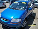 2006 Bright Blue Chevrolet Aveo LS Sedan #14720874
