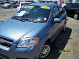 2007 Icelandic Blue Chevrolet Aveo LS Sedan #14720667