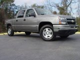 2007 Graystone Metallic Chevrolet Silverado 1500 Classic LT Crew Cab 4x4 #1477439