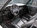 1987 Porsche 911 Turbo Cabriolet Black Interior