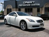 2008 Ivory Pearl White Infiniti G 37 Coupe #14796691