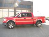 2007 Bright Red Ford F150 XLT SuperCrew 4x4 #14798431